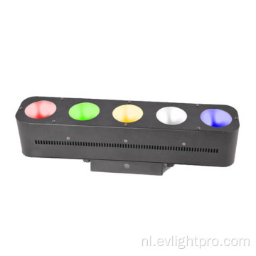 5 stks LED COB DMX MATRIX Blinder voor fase